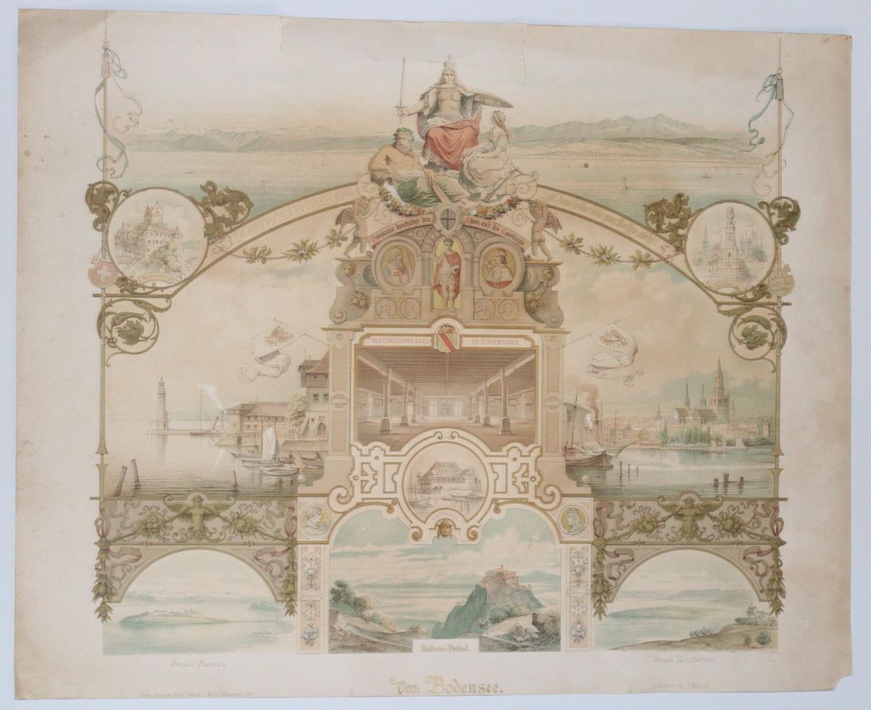 Große Abbildung Nr.2: 142-3234 Konvolut.: (Deutschland, Bodensee)