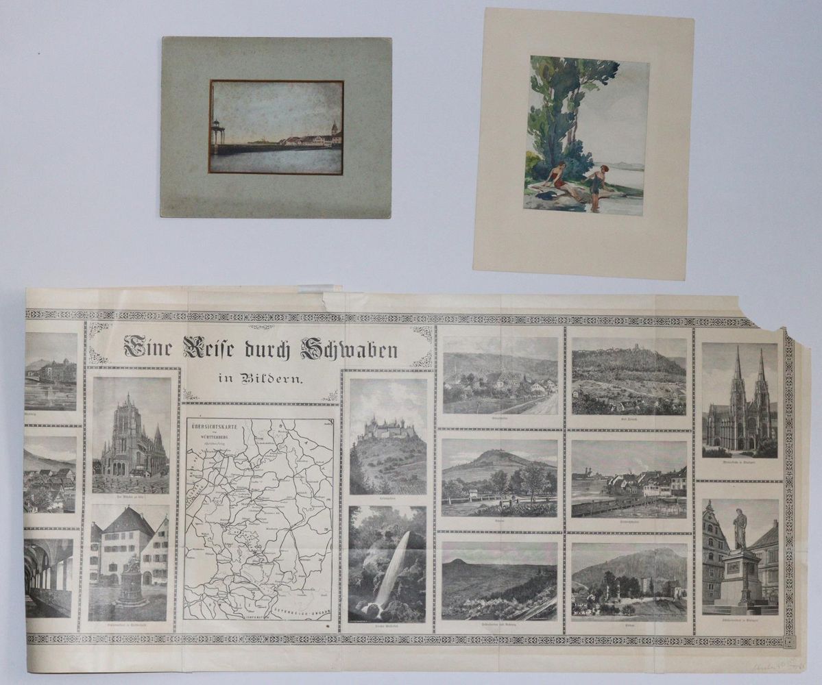Große Abbildung Nr.5: 142-3234 Konvolut.: (Deutschland, Bodensee)
