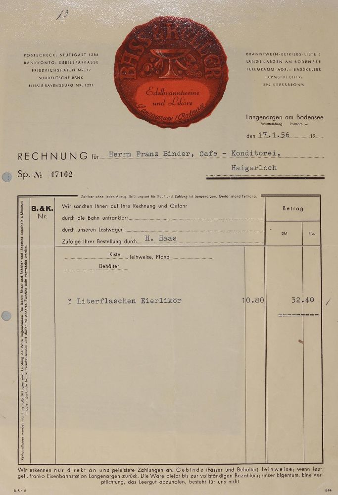 Große Abbildung Nr.4: 142-3235 Konvolut.: (Deutschland, Bodensee)