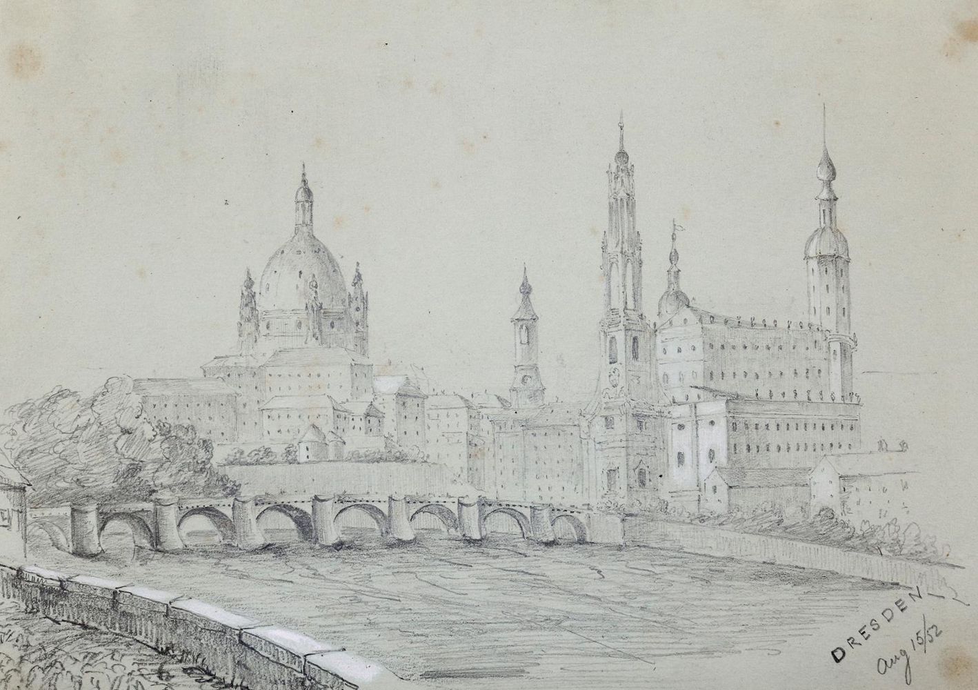 Große Abbildung Nr.1: 142-3238 Dresden u. Sachsen.: (Deutschland)