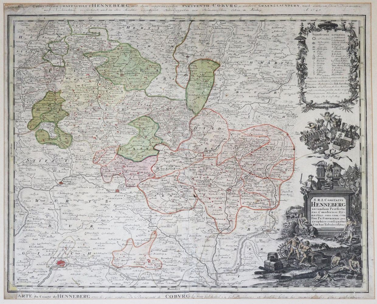 Große Abbildung Nr.1: 142-3258 Henneberg.: (Deutschland)