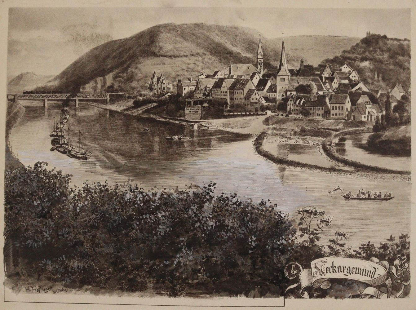 Große Abbildung Nr.1: 142-3274 Hoffmann, Heinrich: (Deutschland, Neckargemünd)