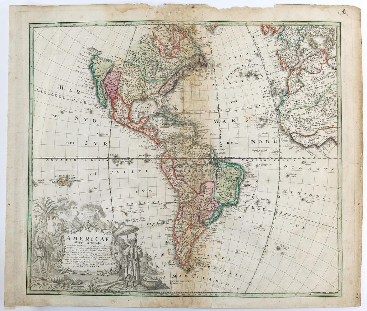Große Abbildung Nr.1: 142-3299 Amerika.: (Ausland, Amerika)