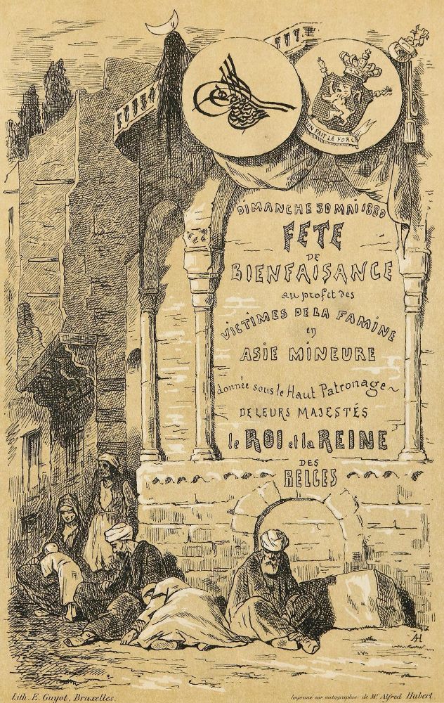 Große Abbildung Nr.2: 142-3307 Einladung zum Wohltätigkeitsfeier.: (Ausland, Asien)