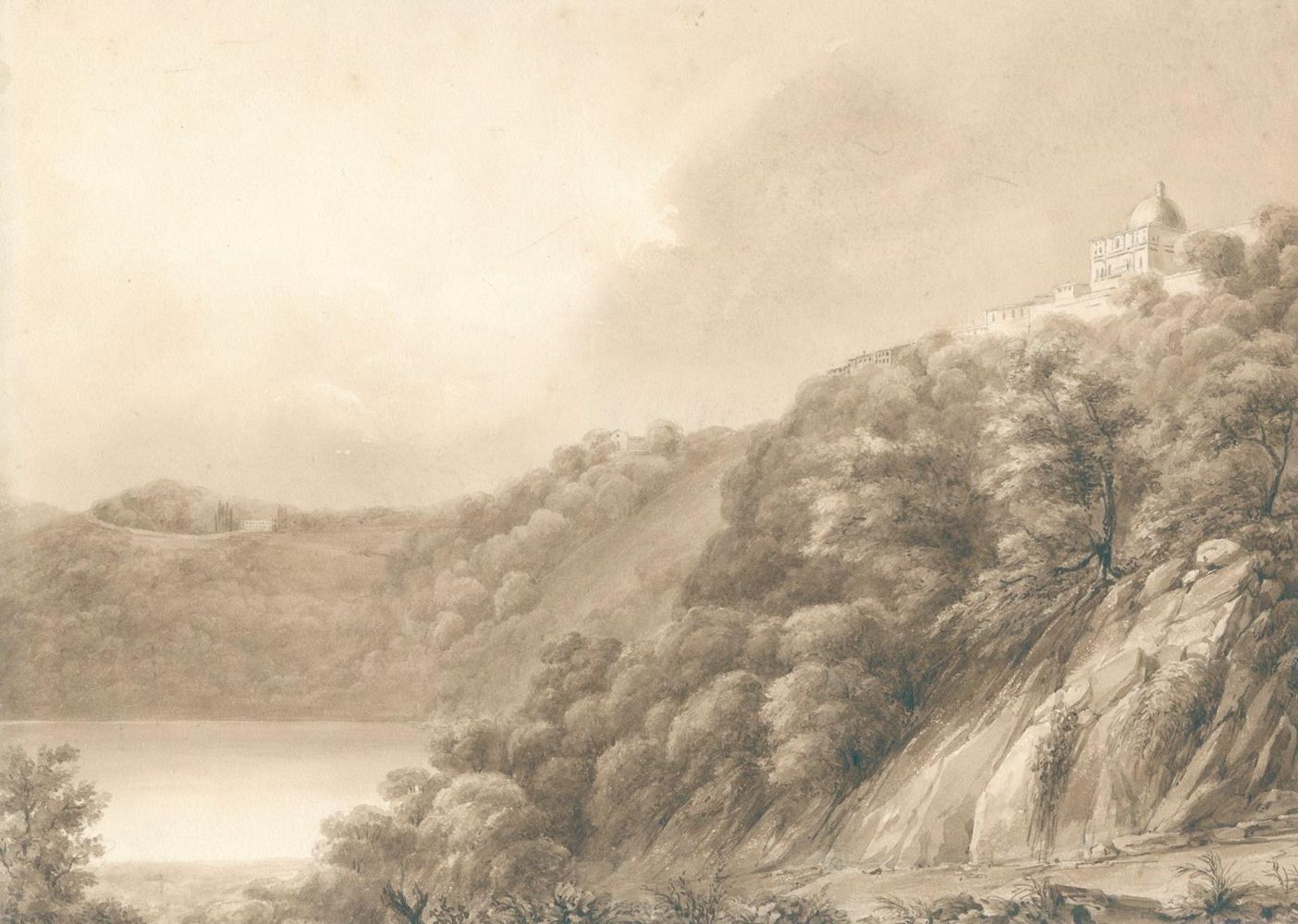 Große Abbildung Nr.1: 142-3342 Castel Gandolfo.: (Ausland, Italien)