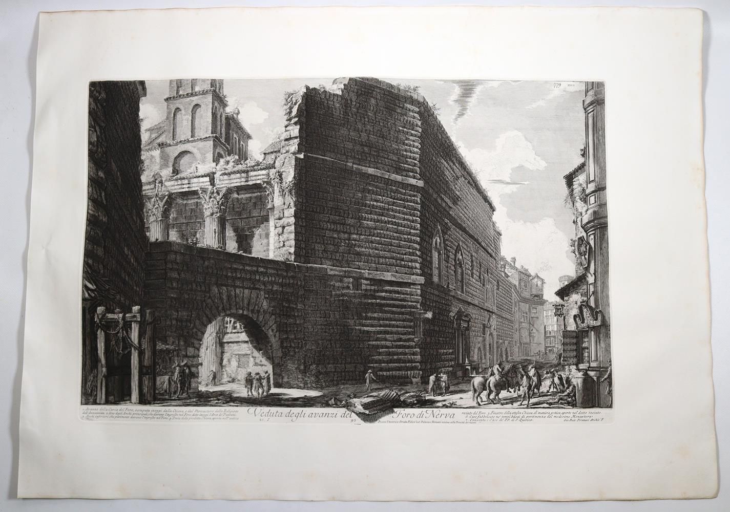 Große Abbildung Nr.1: 142-3348 Piranesi, Giovanni Battista: (Ausland, Italien)
