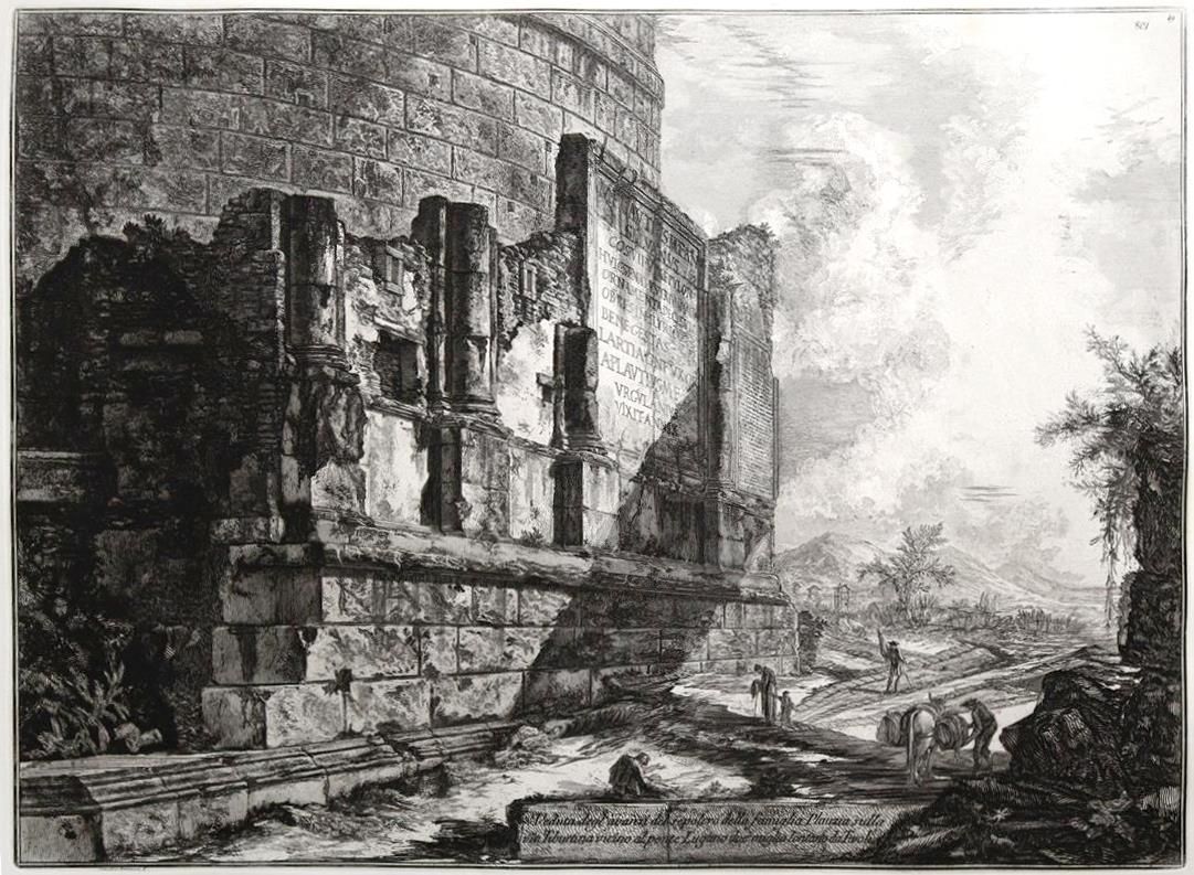 Große Abbildung Nr.1: 142-3351 Piranesi, Giovanni Battista: (Ausland, Italien)
