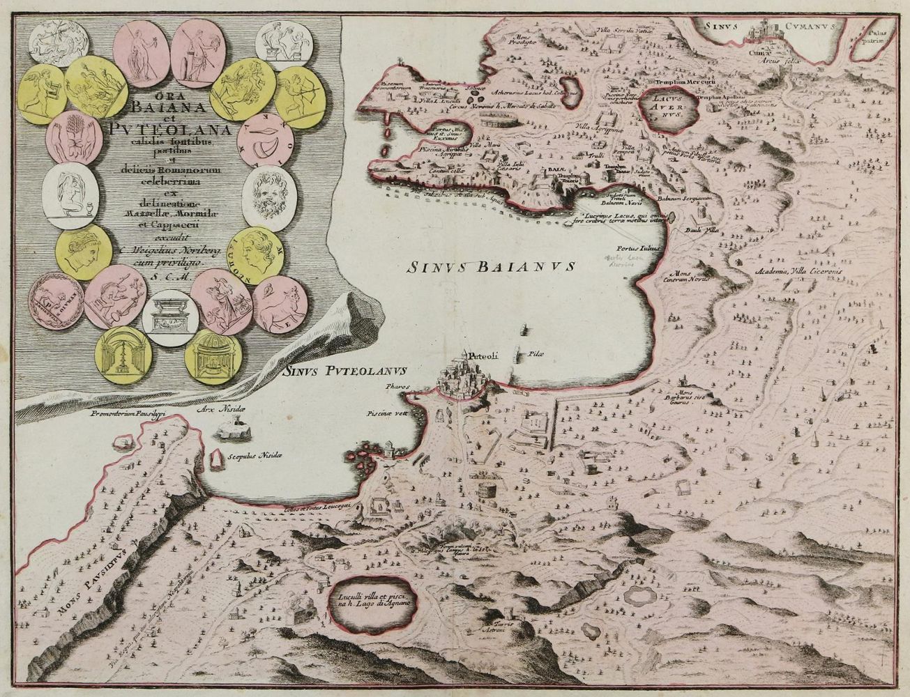 Große Abbildung Nr.1: 142-3354 Pozzuoli.: (Ausland, Italien)