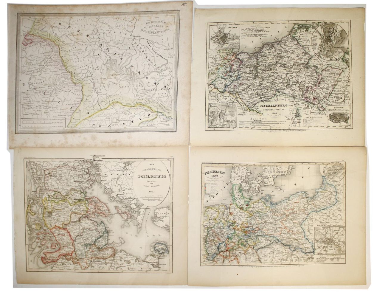 Große Abbildung Nr.1: 142-3389 Landkarten.: (Ausland)