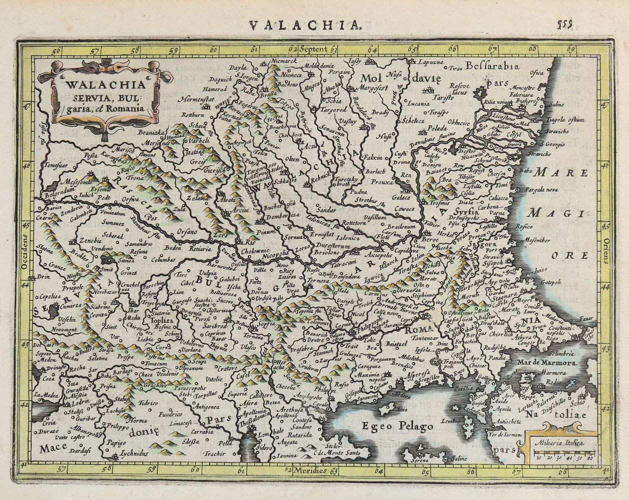 Große Abbildung Nr.1: 142-3417 Valachia.: (Ausland, Rumänien)