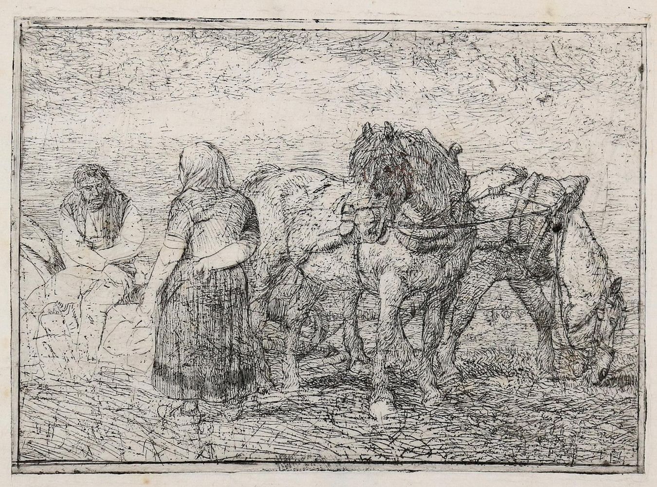 Große Abbildung Nr.2: 142-3481 Altheim, Wilhelm: (Künstlergraphik)