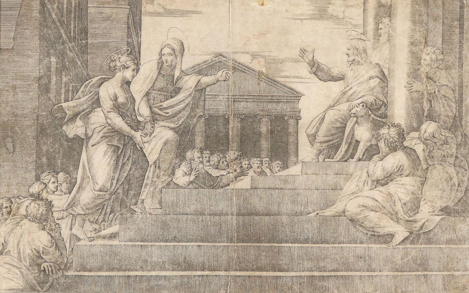 Große Abbildung Nr.3: 142-3515 Beatrizet, Nicolas: (Künstlergraphik)