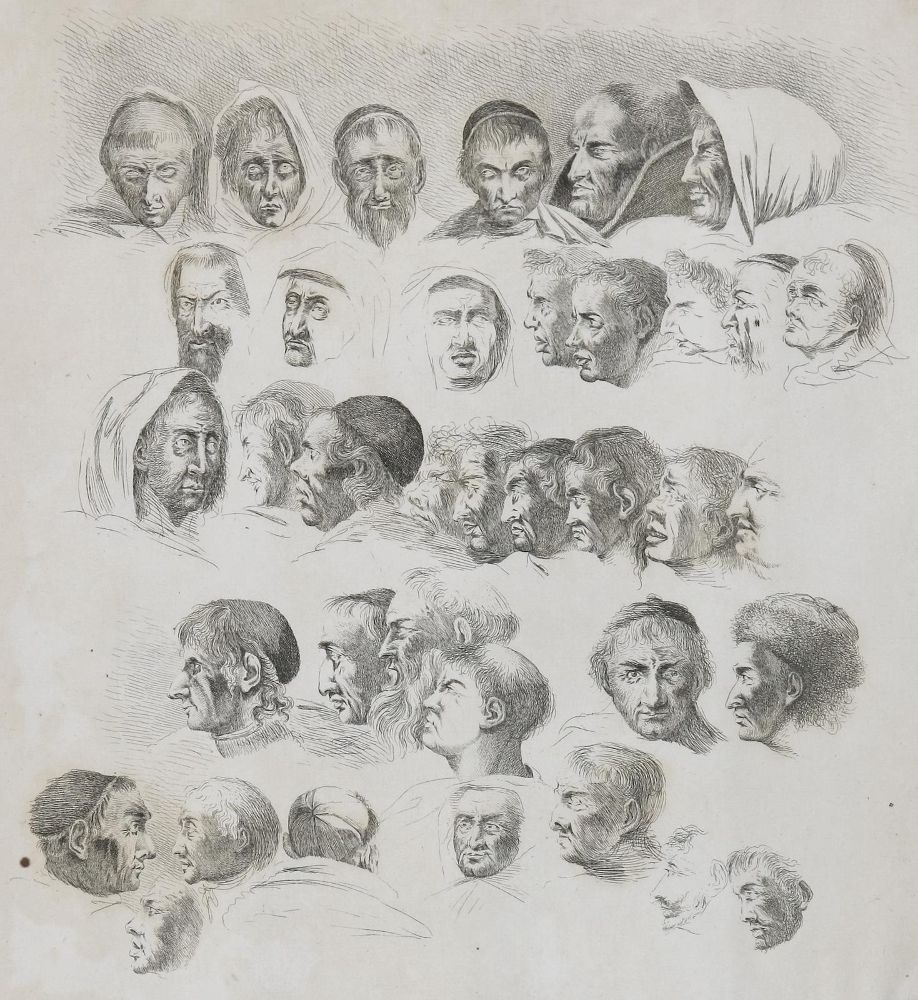 Große Abbildung Nr.1: 142-3518 Sammlung von: (Künstlergraphik, Bella, Castiglione)