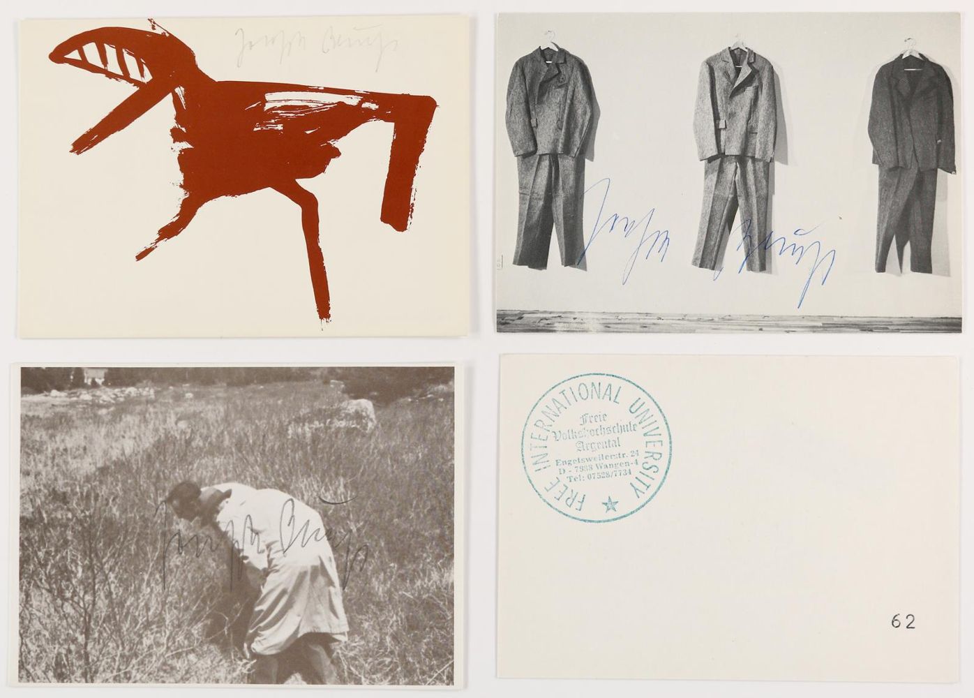 Große Abbildung Nr.3: 142-3528 Beuys, Joseph: (Künstlergraphik)