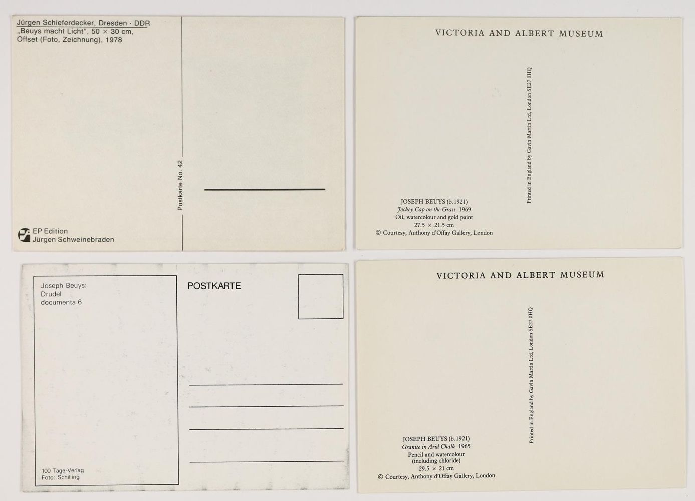 Große Abbildung Nr.6: 142-3528 Beuys, Joseph: (Künstlergraphik)