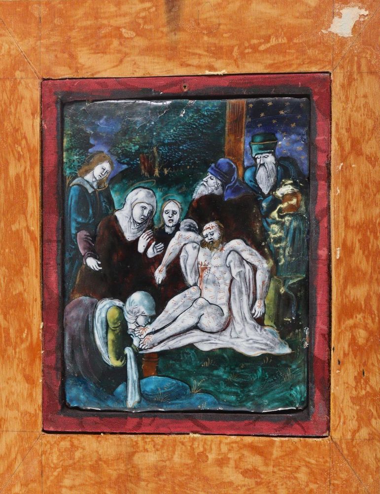 Große Abbildung Nr.1: 142-3530 Beweinung Christi.: (Künstlergraphik)