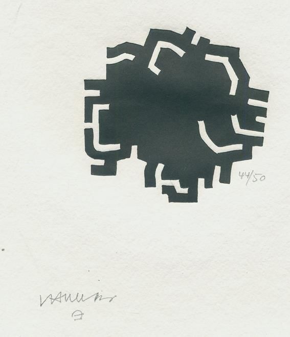 Große Abbildung Nr.1: 142-3581 Aischylos.: (Künstlergraphik, Chillida, in:)