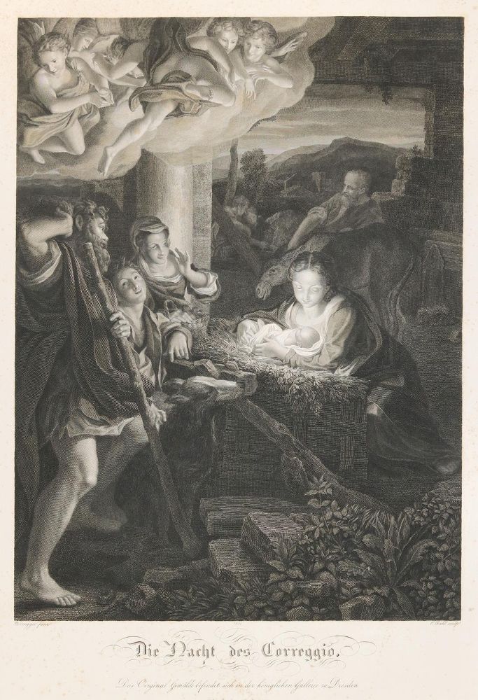 Große Abbildung Nr.1: 142-3595 Correggio, Antonio da (eig. Antonio Allegri,: (Künstlergraphik)