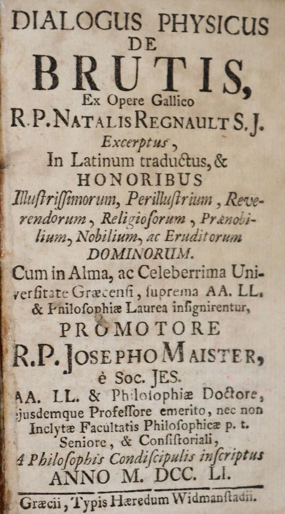 Große Abbildung Nr.1: 142-360 Sammlung: (Alte Drucke, Handschriften und Theologie)