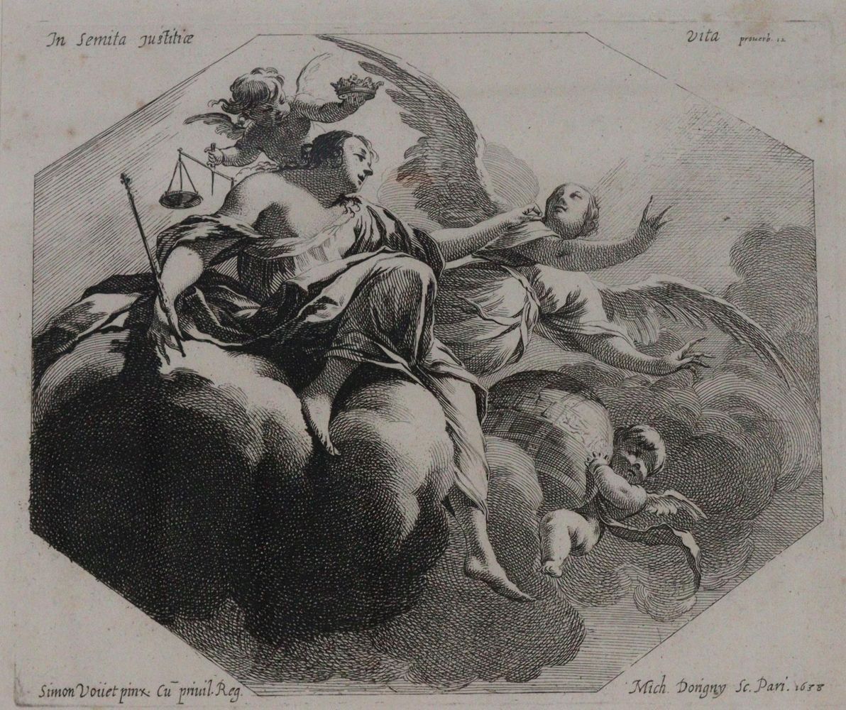 Große Abbildung Nr.1: 142-3621 Dorigny, Michel: (Künstlergraphik)