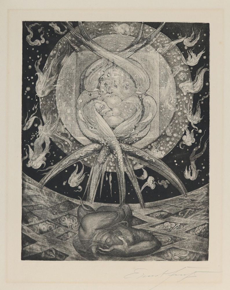 Große Abbildung Nr.1: 142-3680 Fuchs, Ernst: (Künstlergraphik)