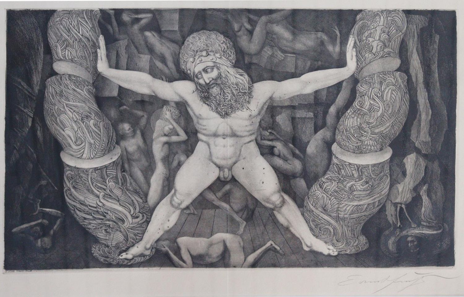 Große Abbildung Nr.3: 142-3681 Fuchs, Ernst: (Künstlergraphik)
