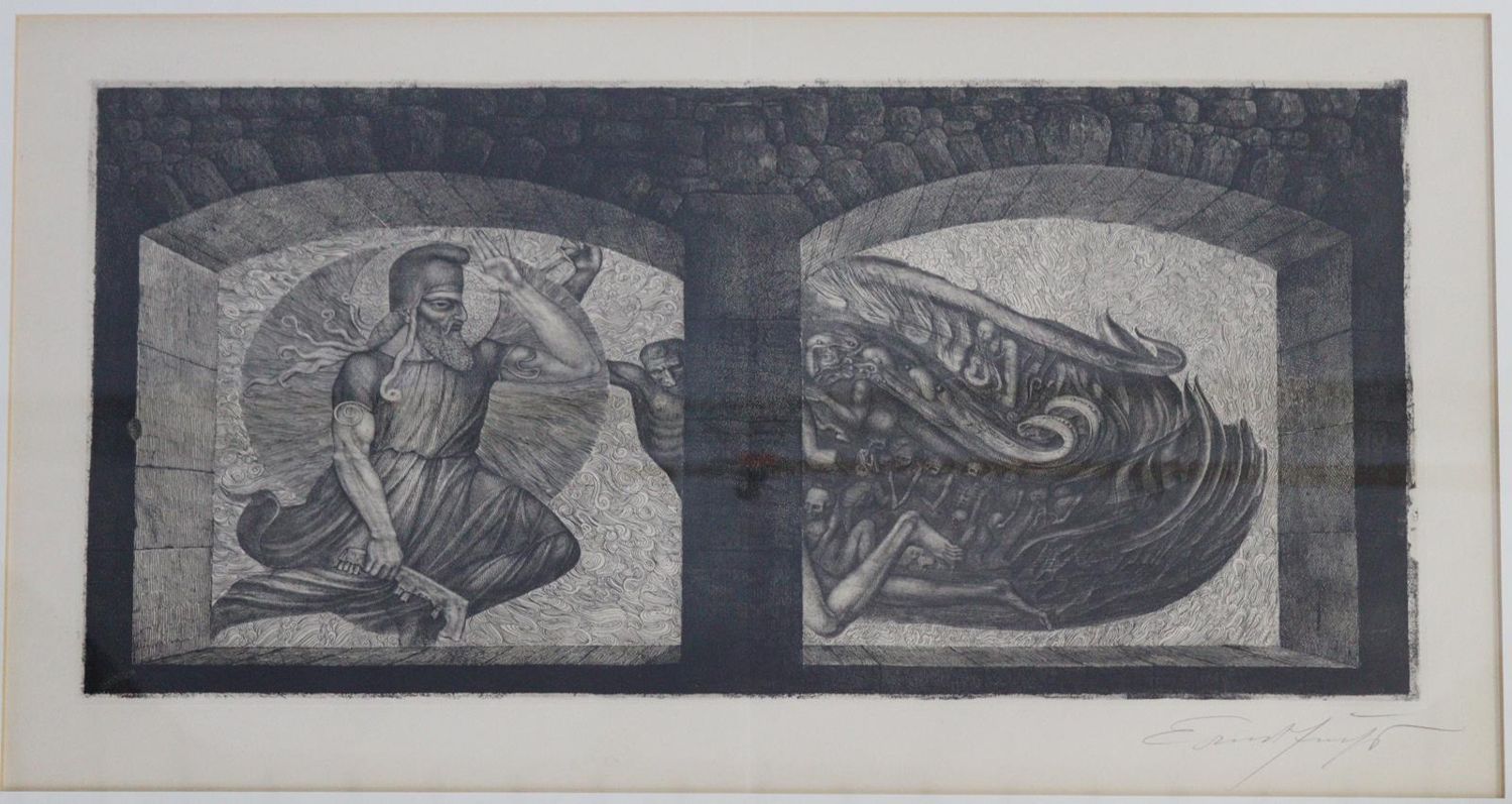 Große Abbildung Nr.5: 142-3681 Fuchs, Ernst: (Künstlergraphik)