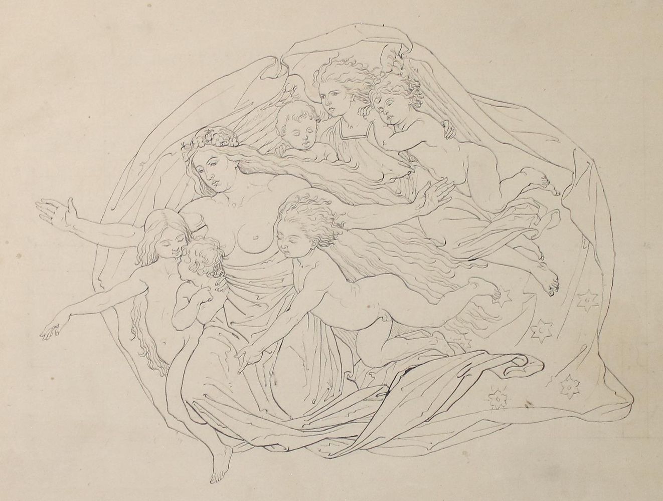 Große Abbildung Nr.1: 142-3700 Genelli, Bonaventura: (Künstlergraphik)