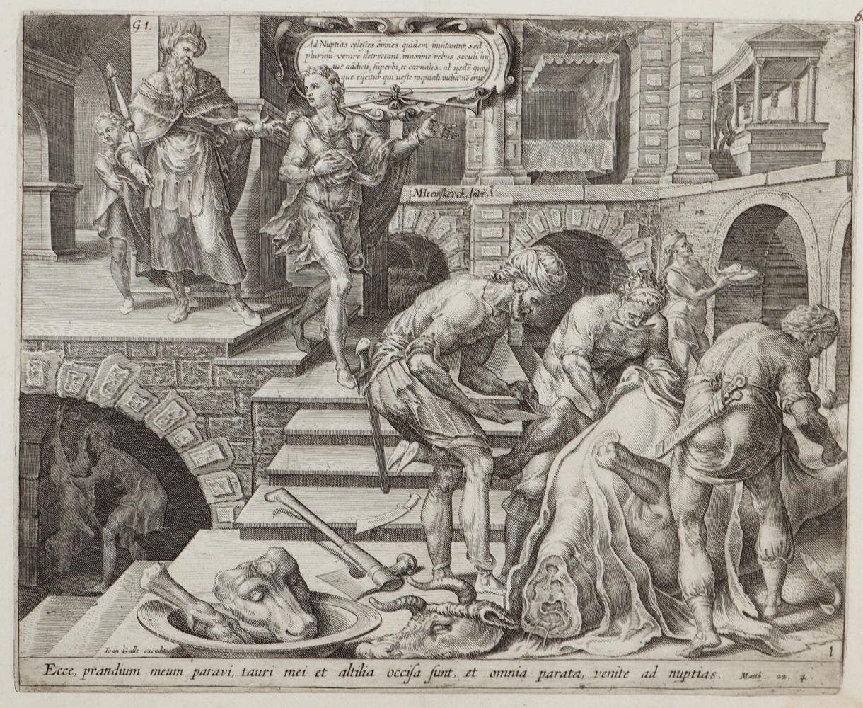 Große Abbildung Nr.1: 142-3749 Heesmkerck, Maarten van: (Künstlergraphik)