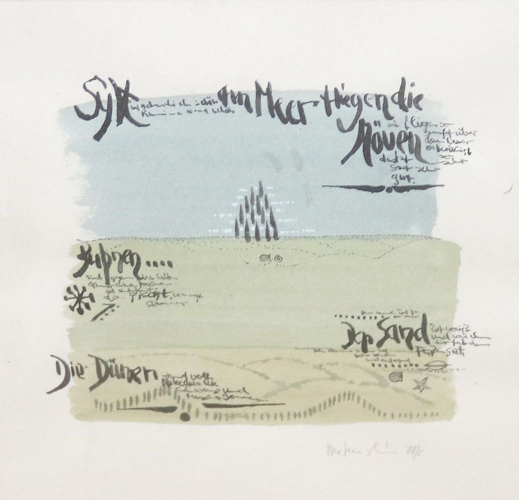 Große Abbildung Nr.4: 142-3757 Hertenstein, Axel: (Künstlergraphik)