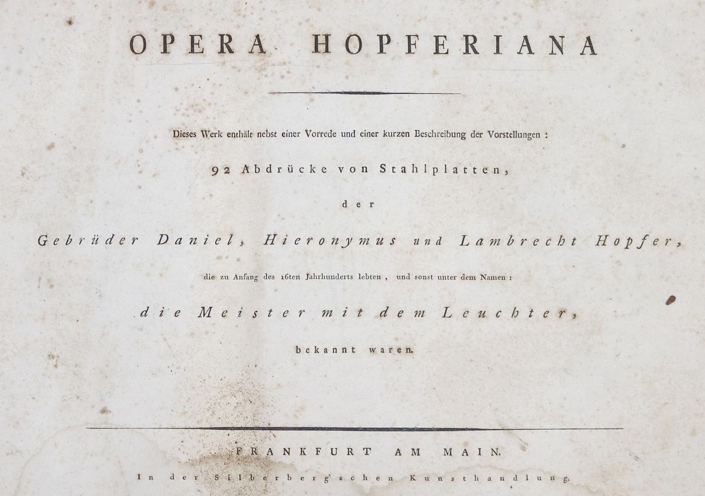 Große Abbildung Nr.3: 142-3783 Hopfer.: (Künstlergraphik)