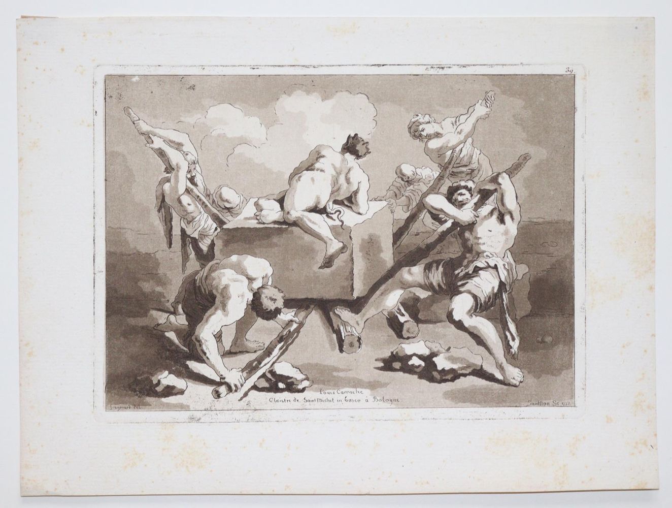 Große Abbildung Nr.23: 142-3792 Italienische Meister: (Künstlergraphik)