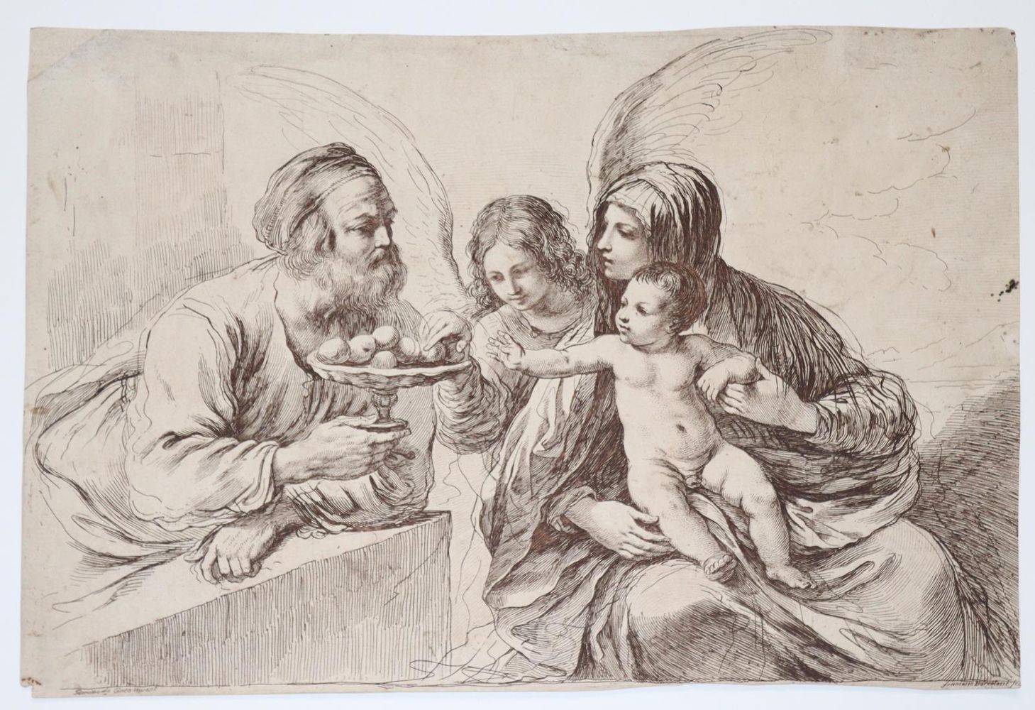 Große Abbildung Nr.34: 142-3792 Italienische Meister: (Künstlergraphik)