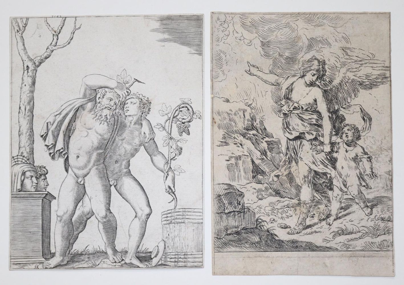 Große Abbildung Nr.4: 142-3792 Italienische Meister: (Künstlergraphik)