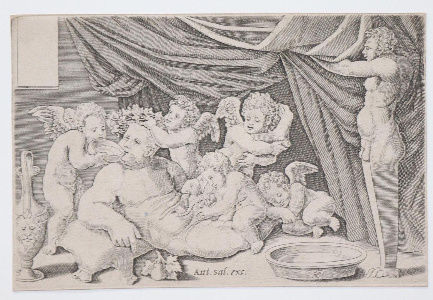 Große Abbildung Nr.9: 142-3792 Italienische Meister: (Künstlergraphik)