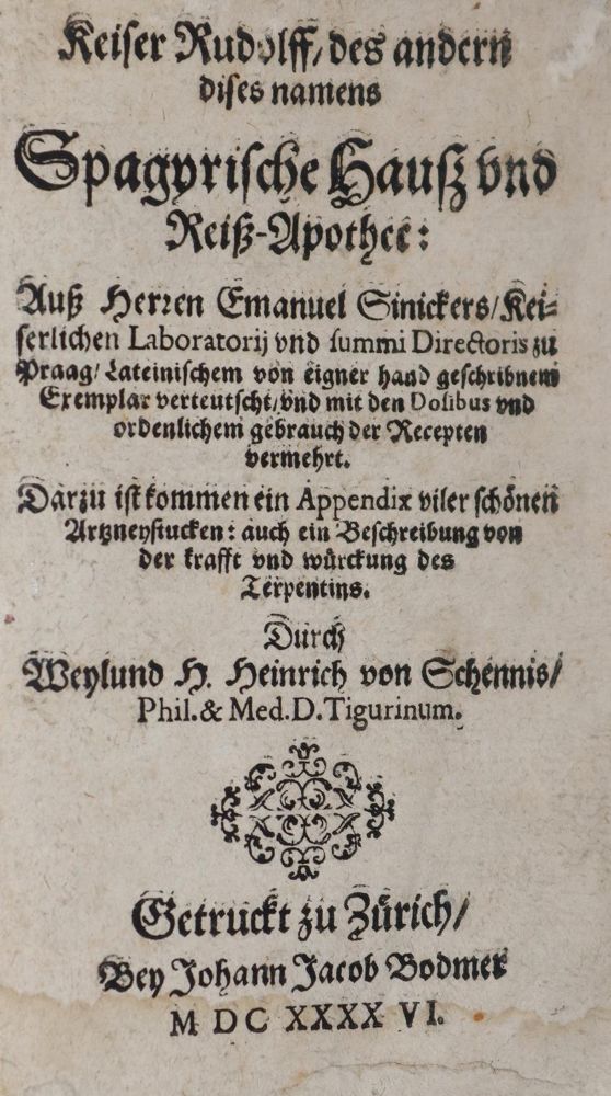 Große Abbildung Nr.1: 142-380 Sinicker,E.: (Alte Drucke, Handschriften und Theologie)