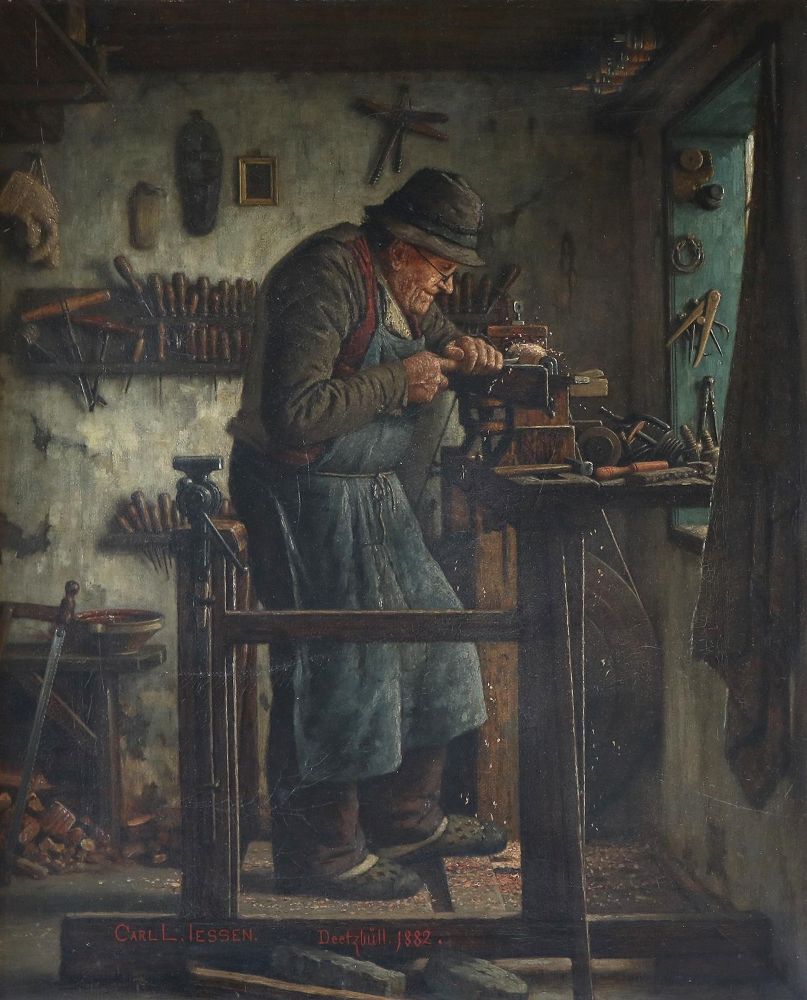 Große Abbildung Nr.1: 142-3823 Jessen, Carl Ludwig: (Künstlergraphik)