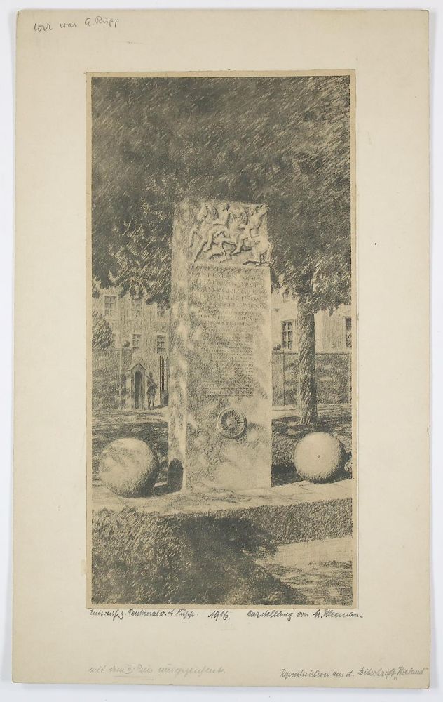 Große Abbildung Nr.5: 142-3845 Kleemann, Mathilde: (Künstlergraphik)