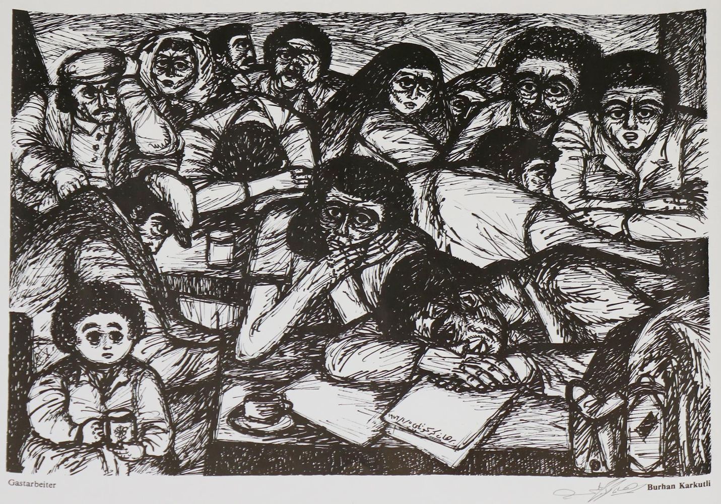 Große Abbildung Nr.7: 142-3876 Konvolut: (Künstlergraphik)
