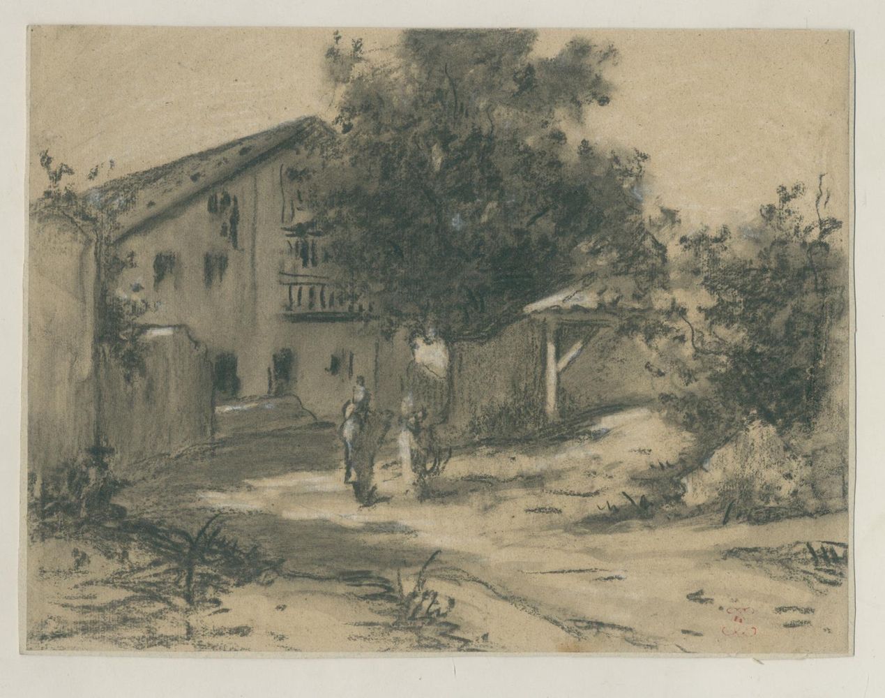 Große Abbildung Nr.4: 142-3896 Konvolut: (Künstlergraphik, Landschaften)