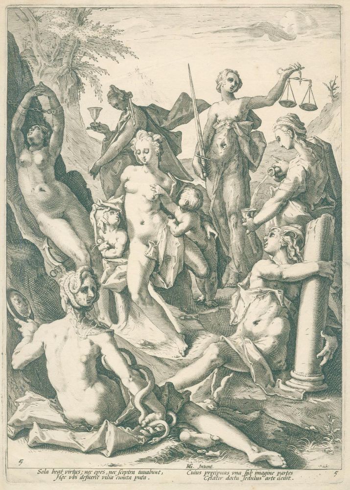 Große Abbildung Nr.1: 142-3929 Matham, Jacob: (Künstlergraphik)