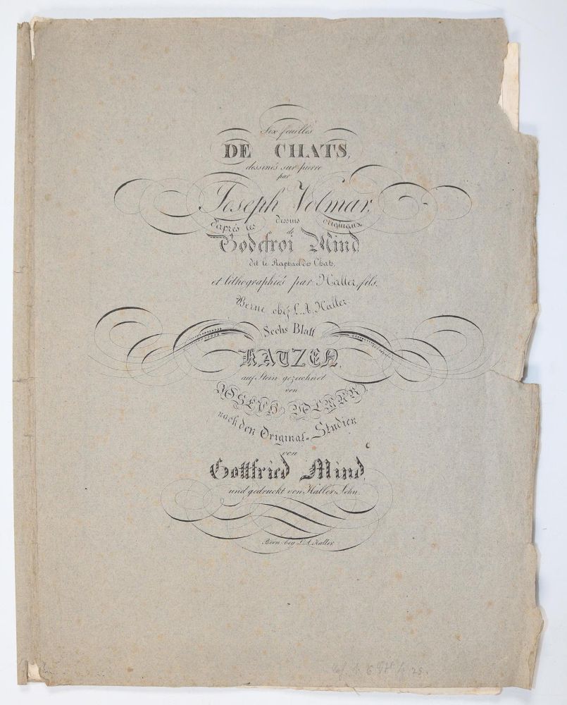 Große Abbildung Nr.21: 142-3944 Mind, Gottfried: (Künstlergraphik)