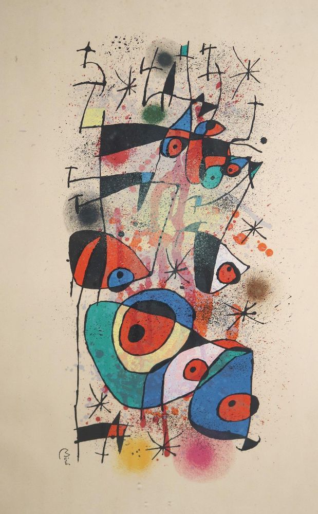 Große Abbildung Nr.1: 142-3949 Miró, Joan: (Künstlergraphik)
