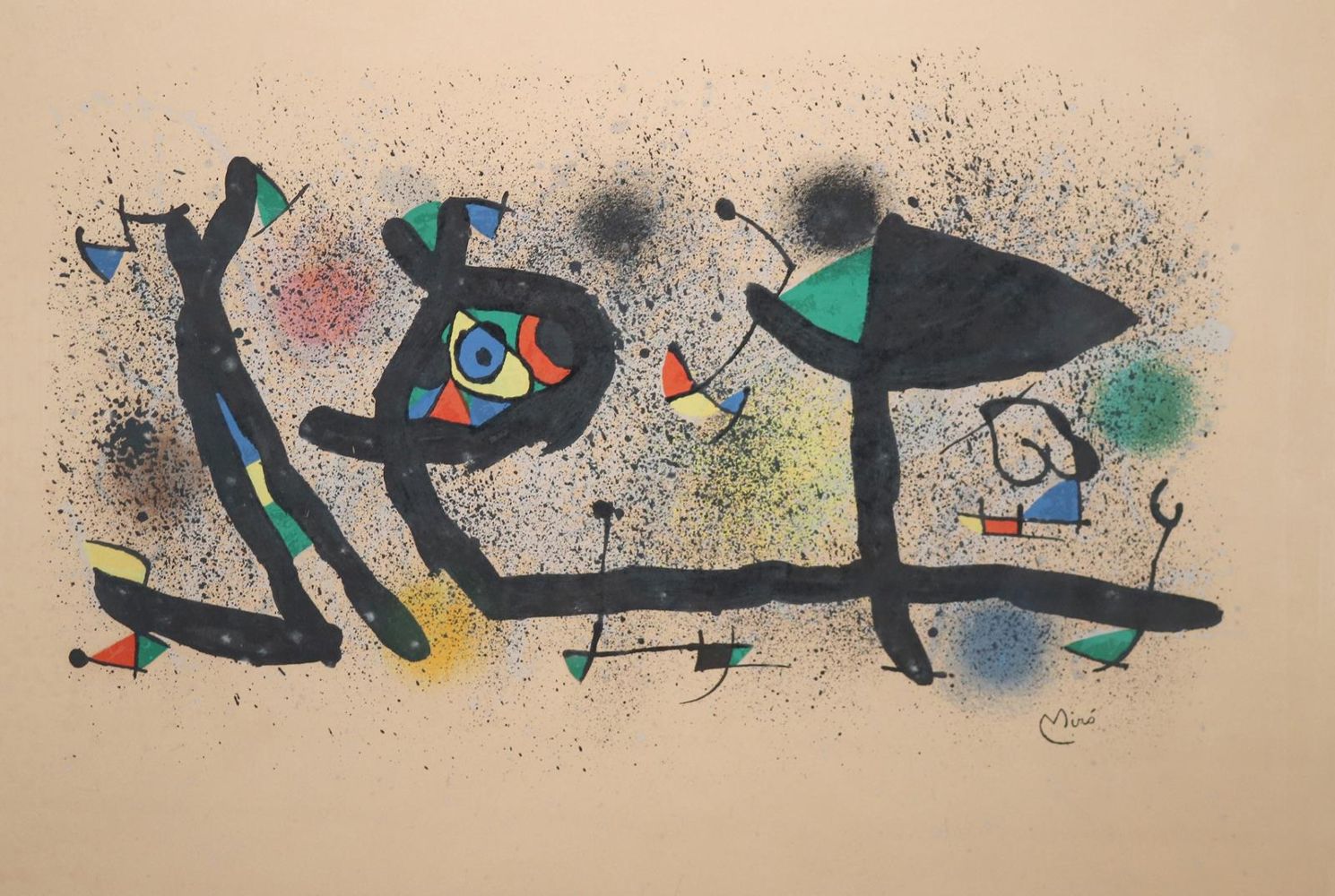 Große Abbildung Nr.2: 142-3949 Miró, Joan: (Künstlergraphik)