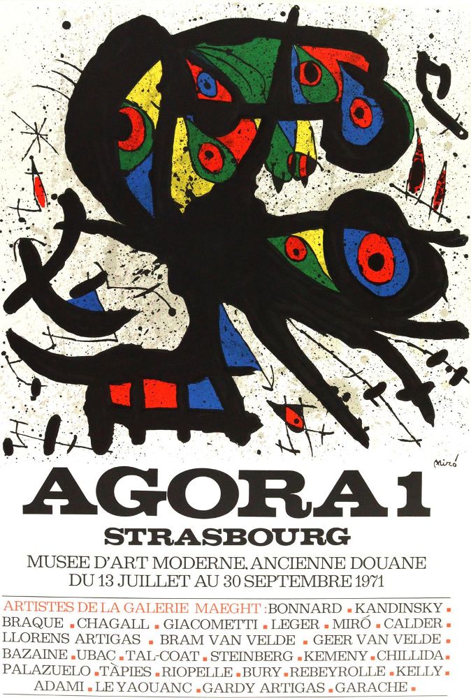 Große Abbildung Nr.1: 142-3951 Miro, Joan: (Künstlergraphik)
