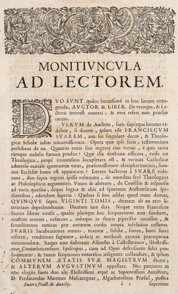 Große Abbildung Nr.1: 142-397 (Suarez,F.: (Alte Drucke, Handschriften und Theologie)