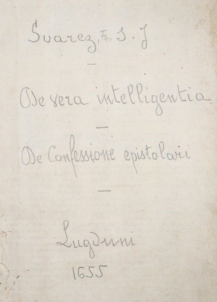 Große Abbildung Nr.2: 142-397 (Suarez,F.: (Alte Drucke, Handschriften und Theologie)
