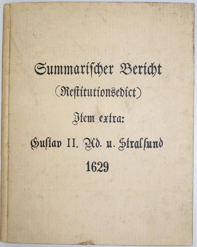 Große Abbildung Nr.2: 142-398 Summarischer Bericht: (Alte Drucke, Handschriften und Theologie)