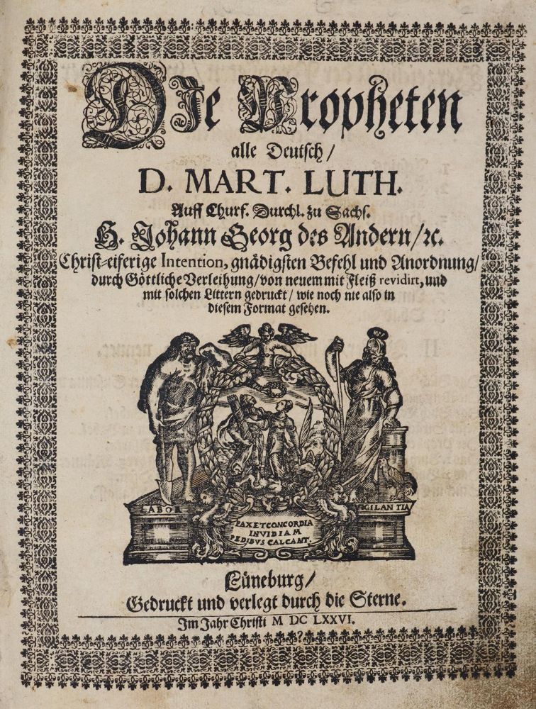 Große Abbildung Nr.1: 142-40 Biblia germanica.: (Bibeln)