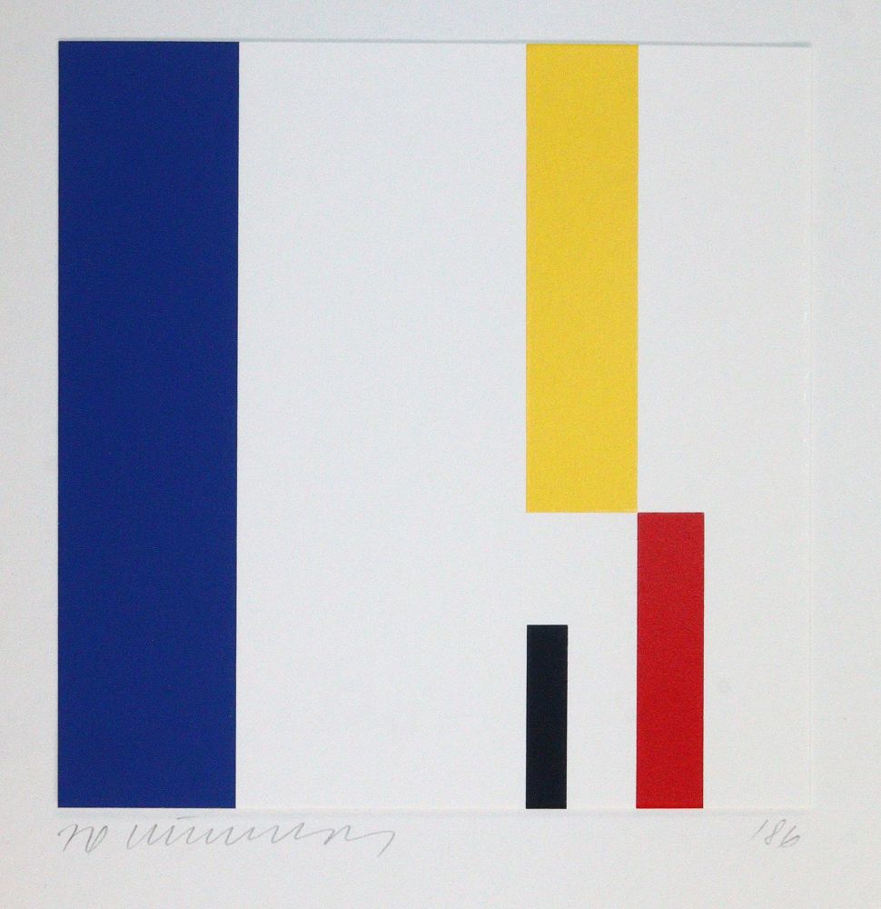 Große Abbildung Nr.3: 142-4002 Niemeyer, Jo: (Künstlergraphik)
